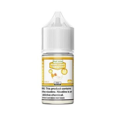 Vanilla Custard Tobacco Pod Juice TFN Salt Nic E-Juice 30ml